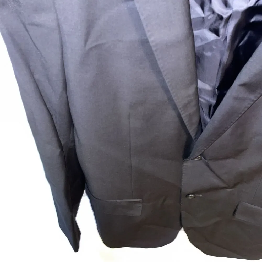 Bonobos Men’s Dress Blazer Size 39R Black 100% Wool Business Formal City